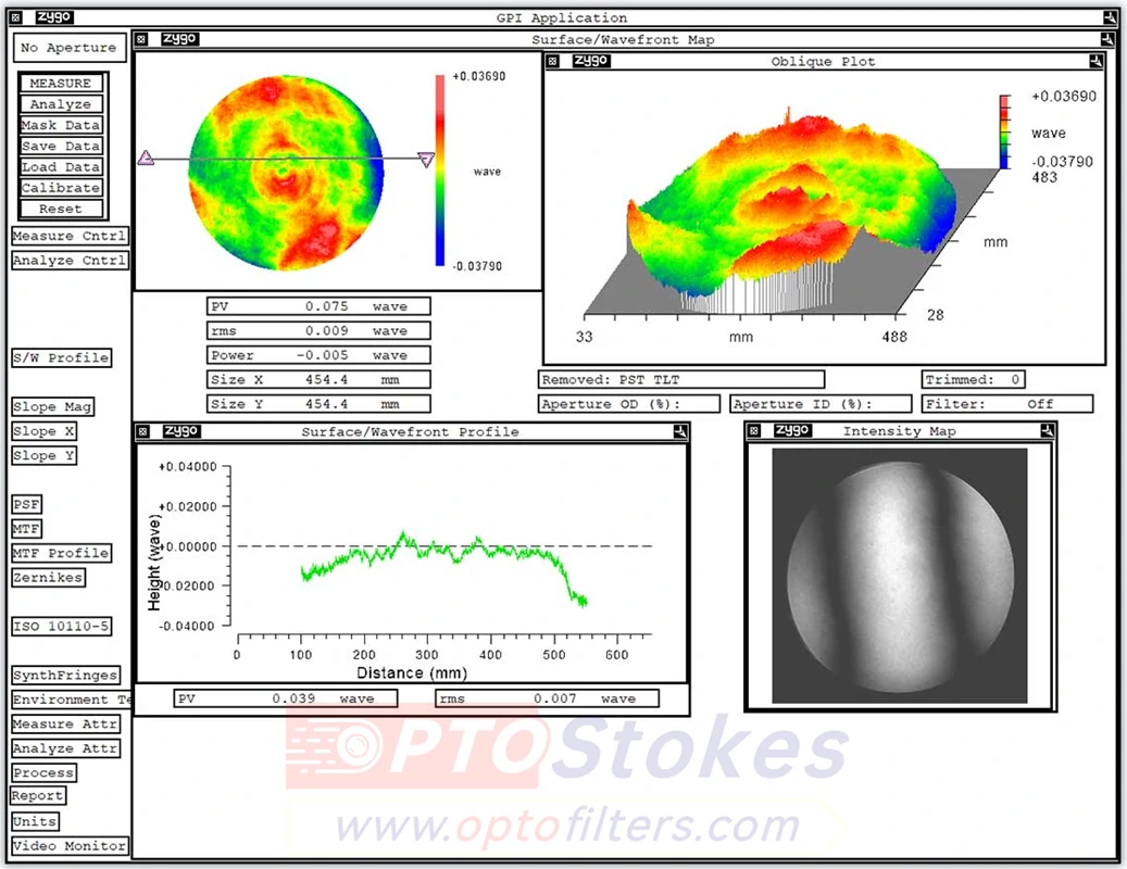 Large Aperture Laser Flat Windows | λ/20 Precision, φ620mm Max