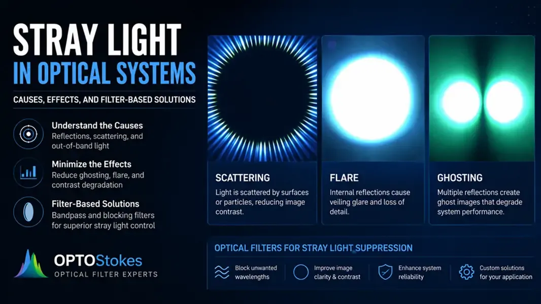 Stray Light Control in Optical Systems: Causes, Effects, and Filter-Based Solutions(pic1)